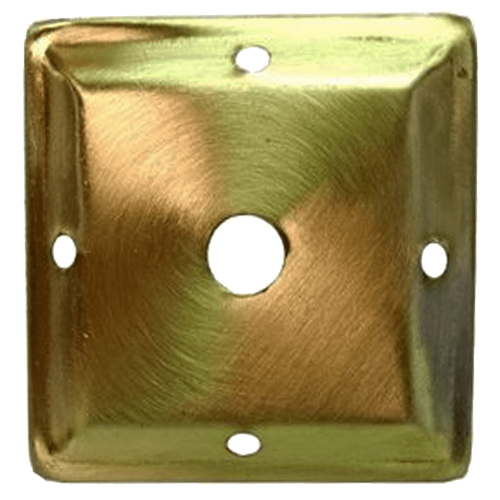 33320- Square Vented Vase Cap 2.75"