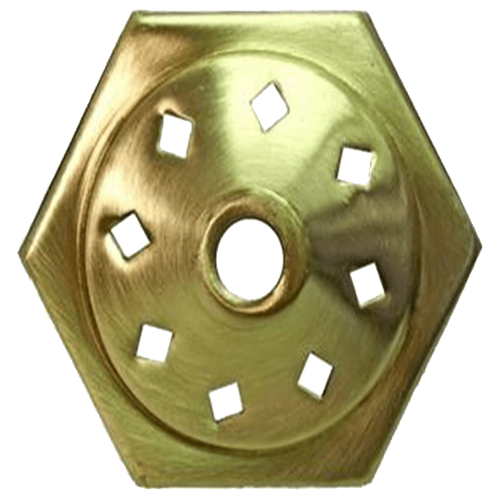 33346-Hexagon Vented Vase Cap 2-7/8"