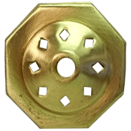 33368-Octagon Vented Vase Cap 3-1/16"