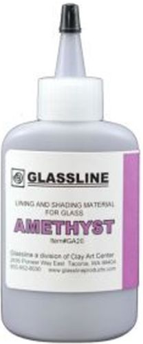 46097-Glassline Bottle Pen Amethyst