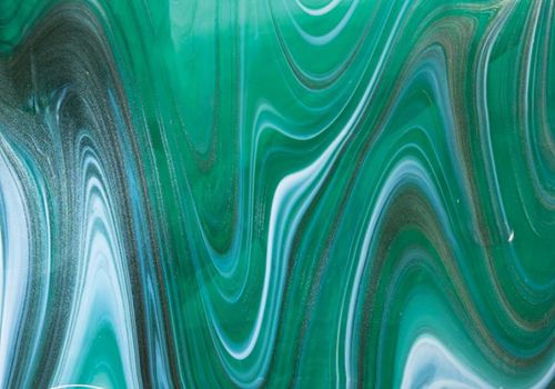 SF9039 - 96 Aurora Teal/White/Aventurine Transparent