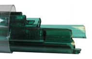 UN1046- Oceanside Teal Green Transparent Noodles 96 COE #5232