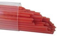 US1027- Oceanside Terra Cotta Opal Stringers 96 COE #2152