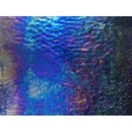 W1308-Iridized Cobalt Ripple Trans. #1118RIPR
